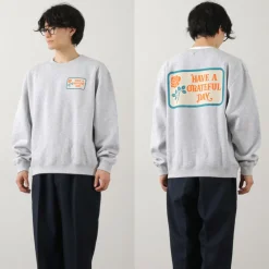 HAVE A GRATEFUL DAY Sweatshirts^/ Box Logo Sweatshirt lightgrey