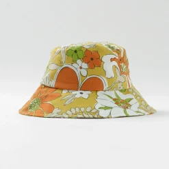 HAVE A GRATEFUL DAY Hats^/ Bucket Hat orange