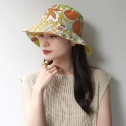 HAVE A GRATEFUL DAY Hats^/ Bucket Hat orange