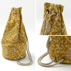 HAVE A GRATEFUL DAY Shoulder Bags^/ Retro damask fabric shoulder bag