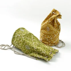 HAVE A GRATEFUL DAY Shoulder Bags^/ Retro damask fabric shoulder bag