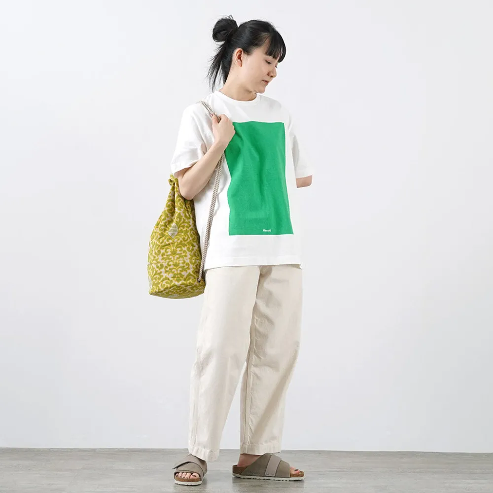 HAVE A GRATEFUL DAY Shoulder Bags^/ Retro damask fabric shoulder bag