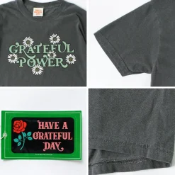 HAVE A GRATEFUL DAY T-Shirts^/ Short Sleeve T-Shirt -POWER#1