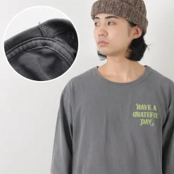 HAVE A GRATEFUL DAY T-Shirts^/ Tulip & Logo Long Sleeve T-shirt