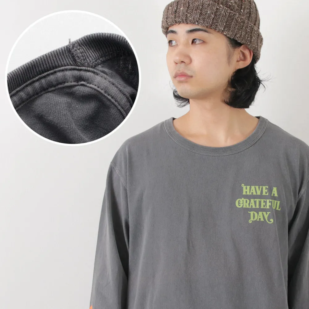 HAVE A GRATEFUL DAY T-Shirts^/ Tulip & Logo Long Sleeve T-shirt