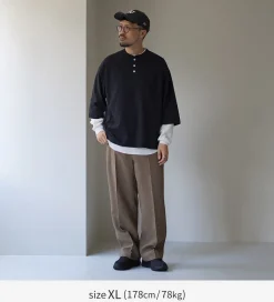 HEALTHKNIT T-Shirts^/ 2 Pack T-Shirt 7/10 Sleeve + Long Sleeve Waffle