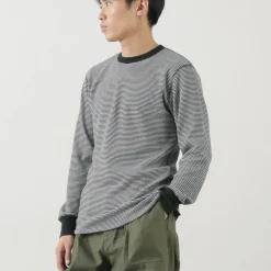 HEALTHKNIT T-Shirts^/ Basic Waffle Crew Neck Long Sleeve