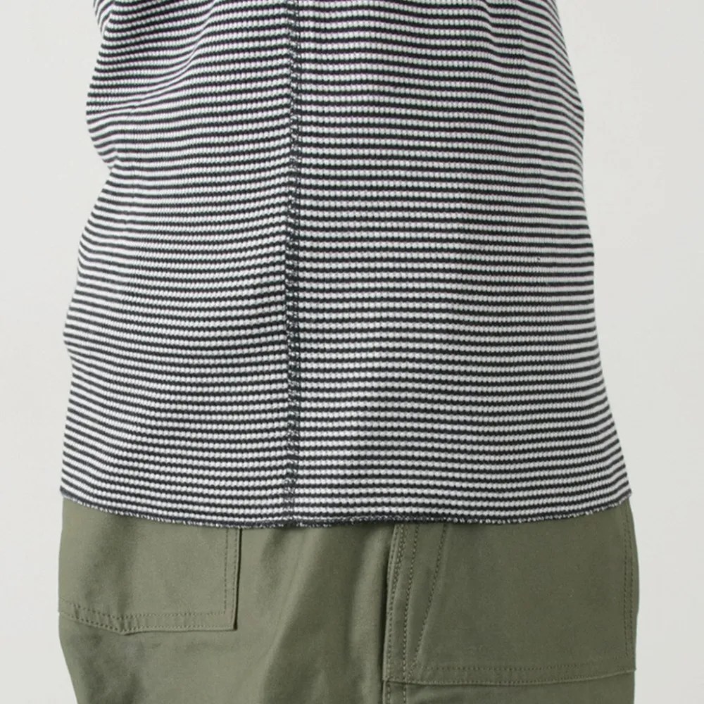 HEALTHKNIT T-Shirts^/ Basic Waffle Crew Neck Long Sleeve