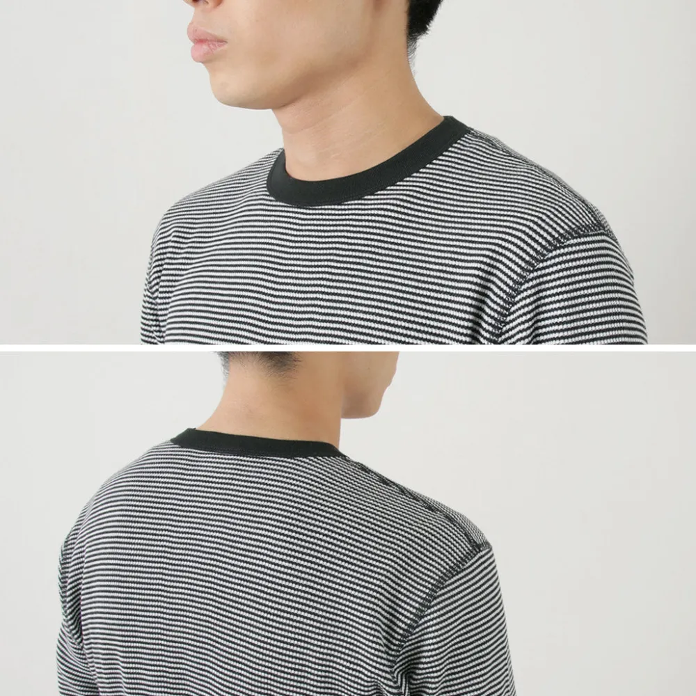 HEALTHKNIT T-Shirts^/ Basic Waffle Crew Neck Long Sleeve