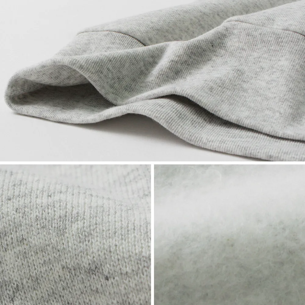 HEALTHKNIT Sweatshirts^/ Classic Sweatshirt Henley Neck Long Sleeve