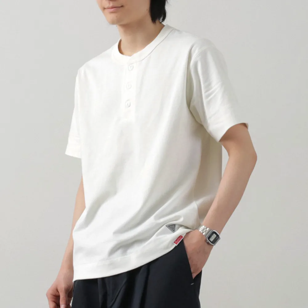 HEALTHKNIT T-Shirts^/ x RAGHenry Neck T-shirt