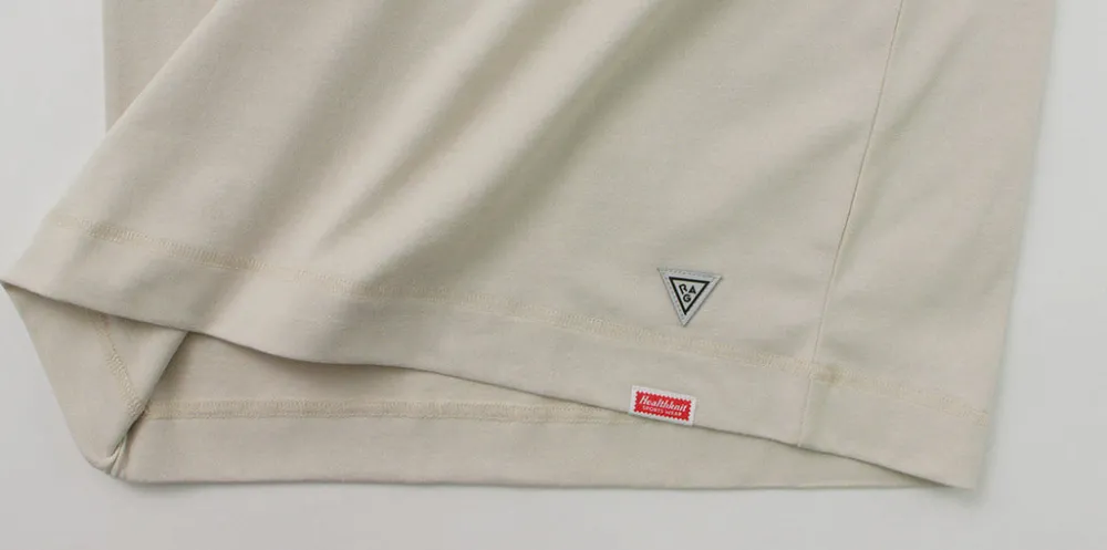 HEALTHKNIT T-Shirts^/ x RAGHenry Neck T-shirt