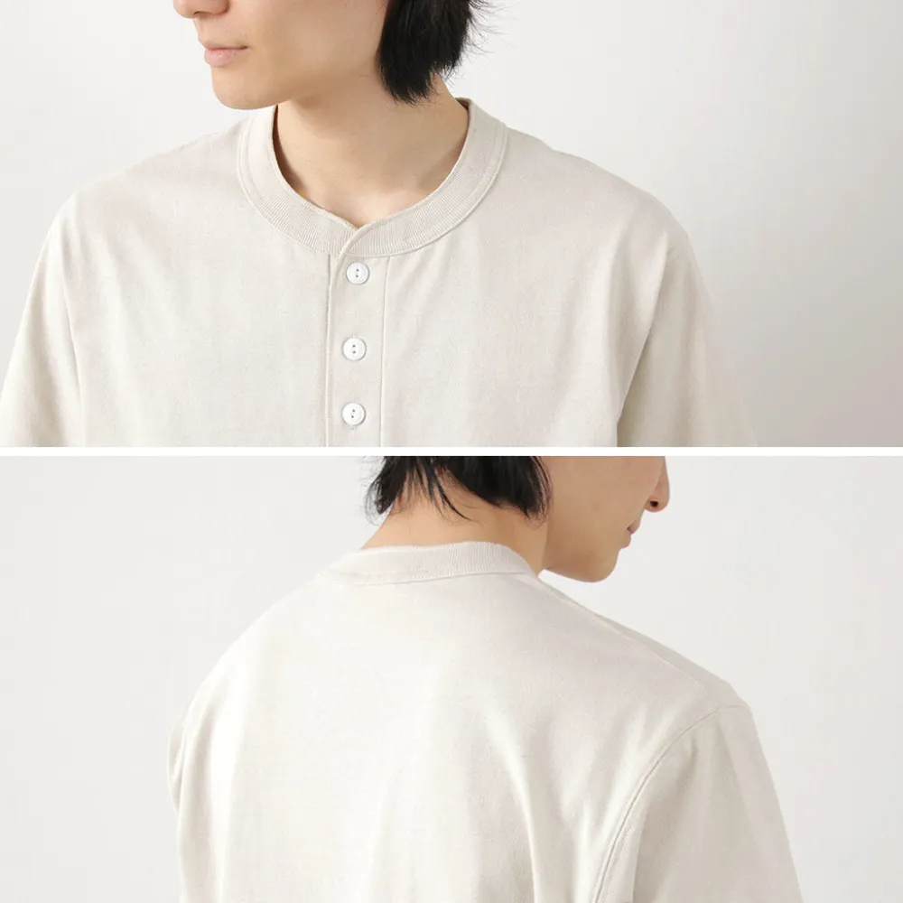 HEALTHKNIT T-Shirts^/ x RAGHenry Neck T-shirt