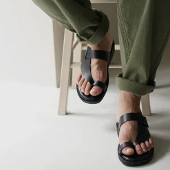 HEP Sandals^/ BNH Ben-hur Sandal black