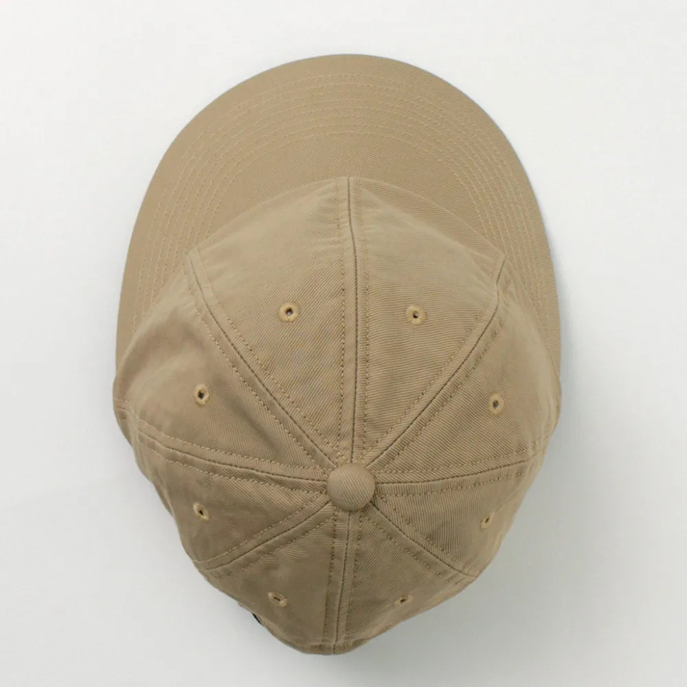 HICOSAKA Hats^/ Chino Big Visor 8 Panel Cap