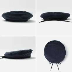 HICOSAKA Hats^/ Corduroy Beret