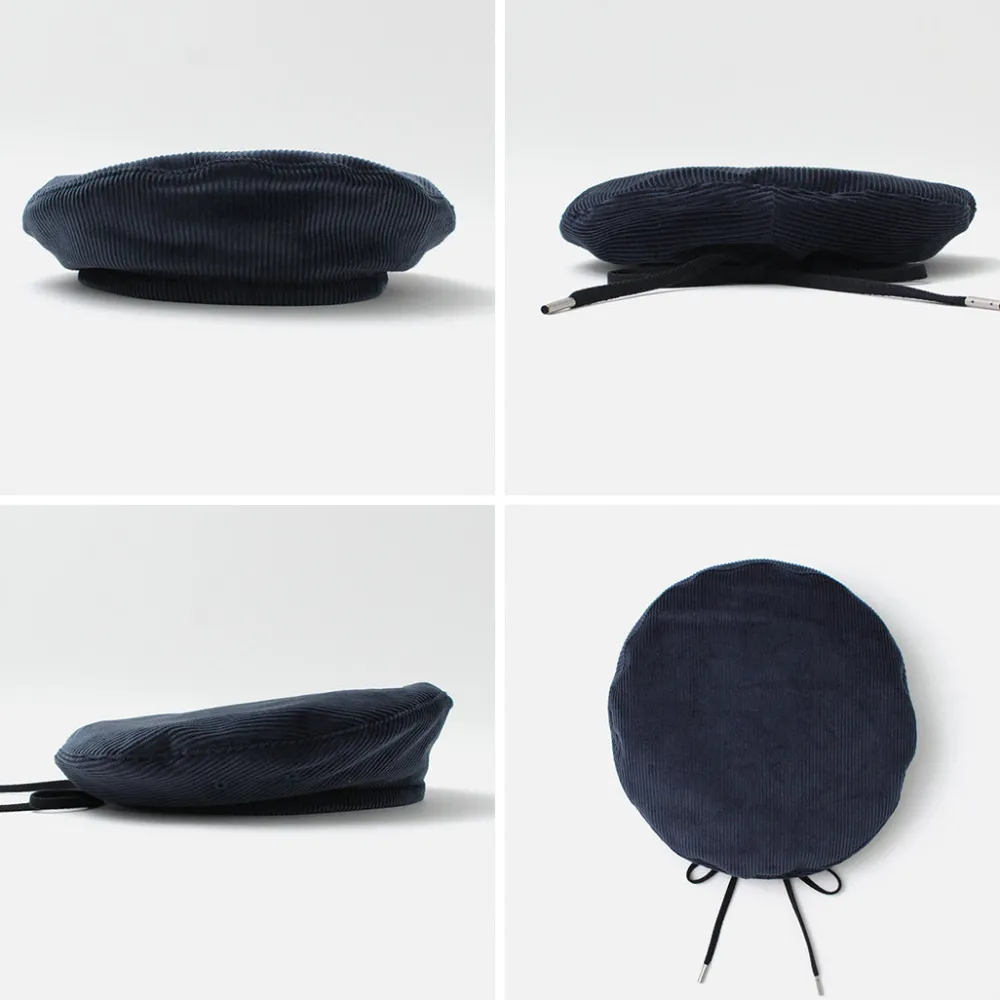 HICOSAKA Hats^/ Corduroy Beret