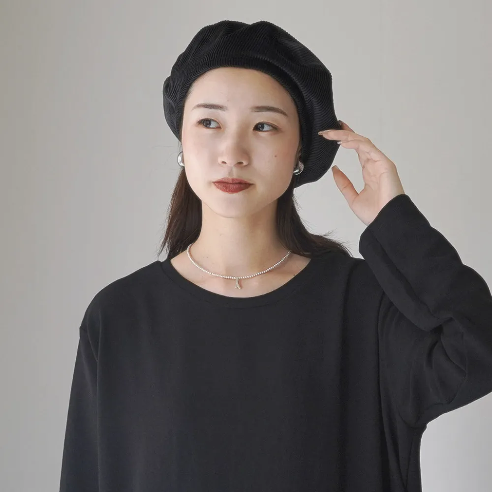 HICOSAKA Hats^/ Corduroy Beret