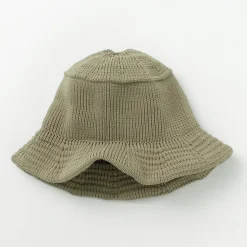 HICOSAKA Hats^/ Knit Bucket Hat