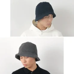 HICOSAKA Hats^/ Knit Bucket Hat