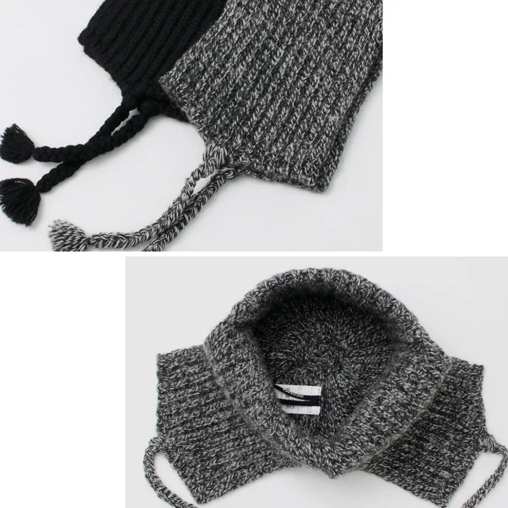 HICOSAKA Hats^/ Knit Flight Cap