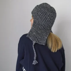 HICOSAKA Hats^/ Knit Flight Cap