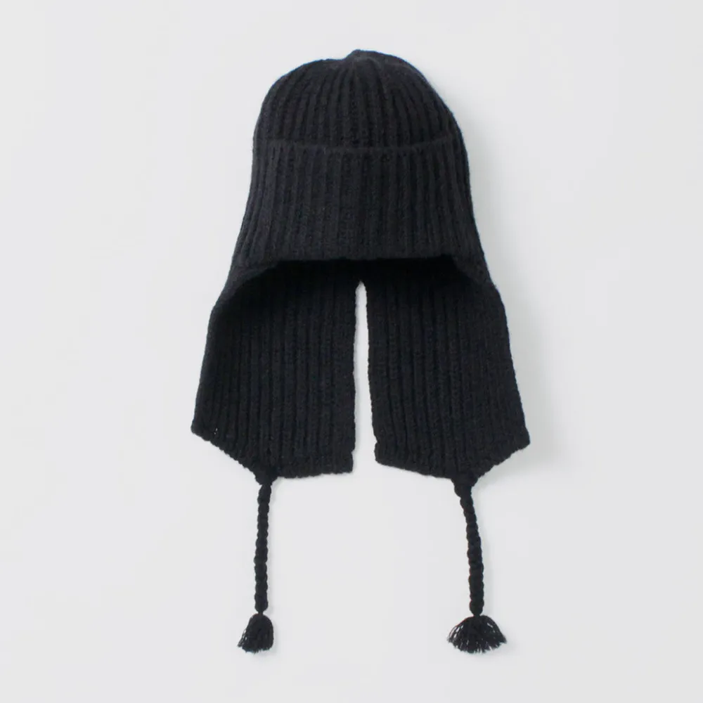 HICOSAKA Hats^/ Knit Flight Cap