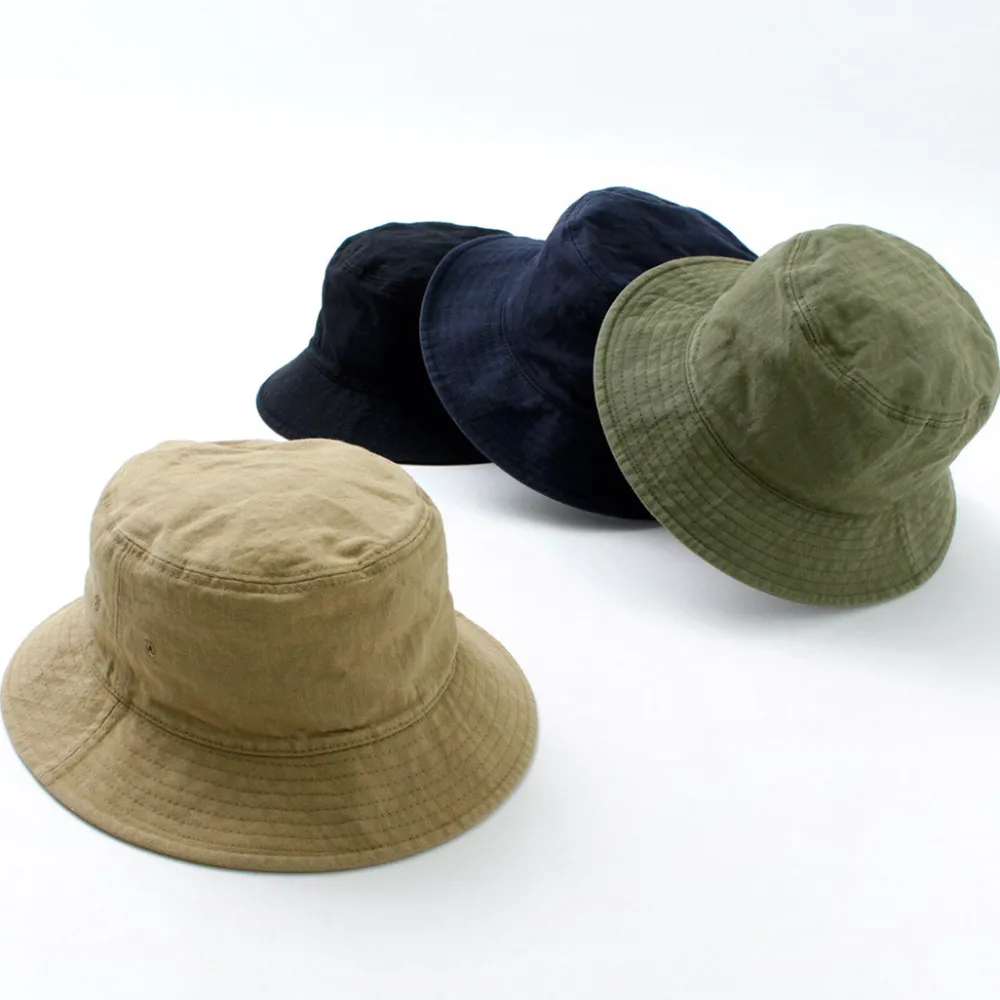 HIGHER Hats^/ Bespoke Vintage Herringbone Bucket Hat