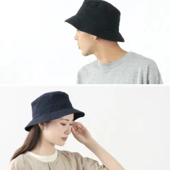 HIGHER Hats^/ Bespoke Vintage Herringbone Bucket Hat