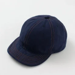 HIGHER Hats^/ Blue Selvage Denim Cinchback Cap