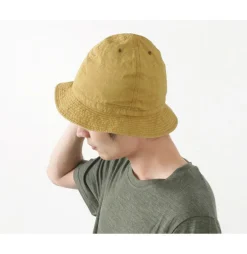 HIGHER Hats^/ Cotton Linen Weathered Mountain Hat