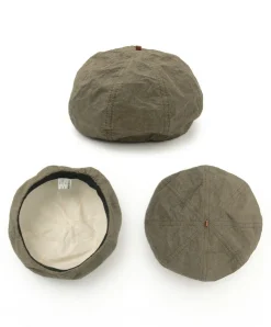 HIGHER Hats^/ Cotton Linen Weather Beret