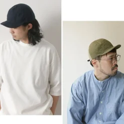 HIGHER Hats^/ Cotton Nylon Ripstop 7 Panel Mesh Cap