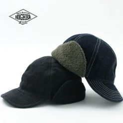 HIGHER Hats^/ DENIM & KATSURAGI HUNTER CAP