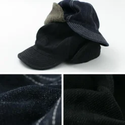 HIGHER Hats^/ DENIM & KATSURAGI HUNTER CAP