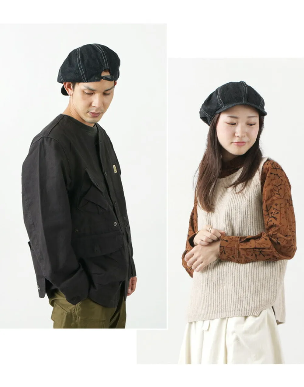 HIGHER Hats^/ CASQUETTE denim