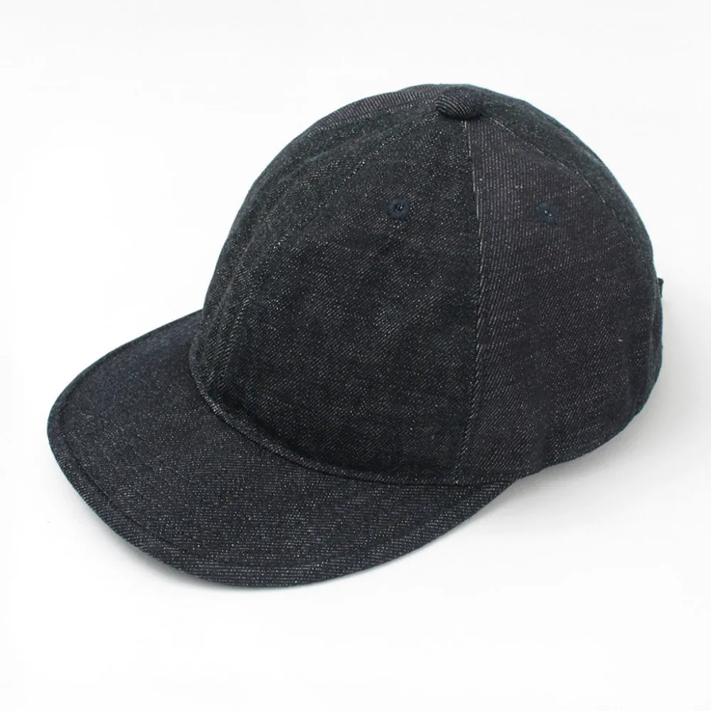 HIGHER Hats^/ multi-panel cap denim