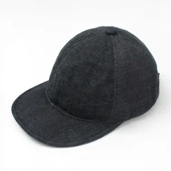 HIGHER Hats^/ multi-panel cap denim