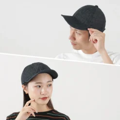HIGHER Hats^/ multi-panel cap denim