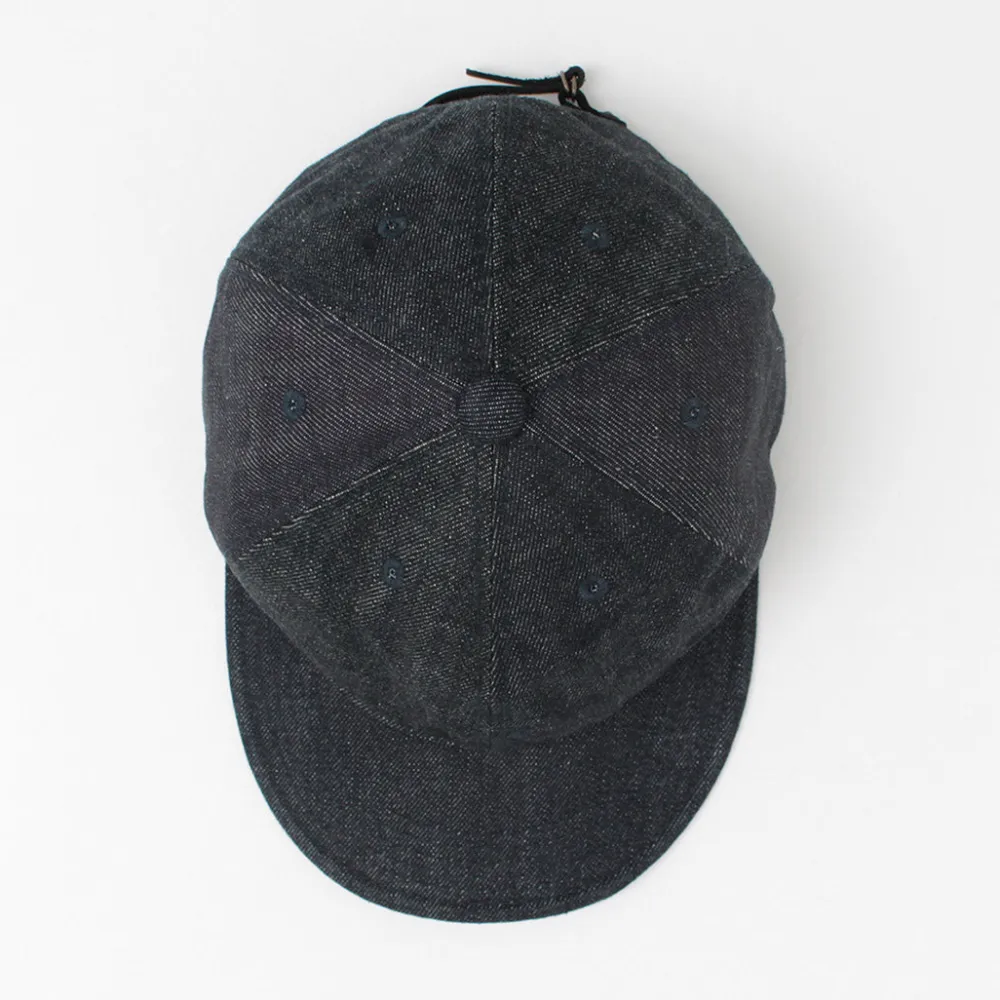 HIGHER Hats^/ multi-panel cap denim