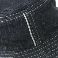 HIGHER Hats^/ F191 Selvedge Bucket Hat denim