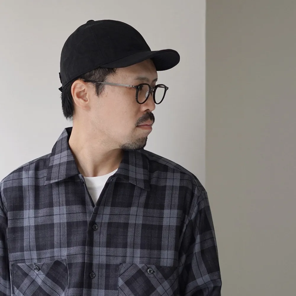 HIGHER Hats^/ French Oxford Cinch Buckle Cap
