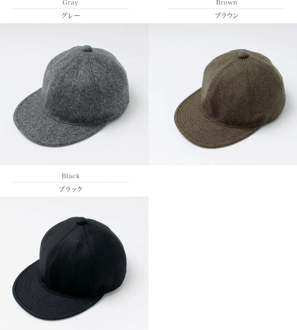 HIGHER Hats^/ Melton Long Brim Cap