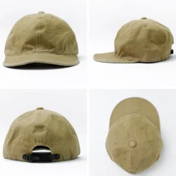 HIGHER Hats^/ Military Canvas Cap