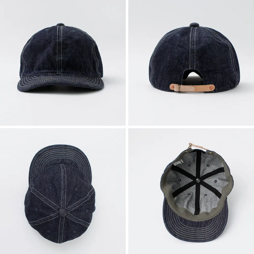 HIGHER Hats^/ One-washed Selvage denim cap