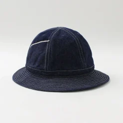 HIGHER Hats^/ Selvage Panel 6 Hat - Onewashed denim
