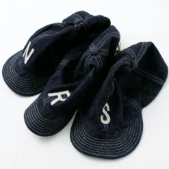 HIGHER Hats^/ SELVEDGE DENIM CAP ONE WASH
