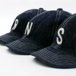 HIGHER Hats^/ SELVEDGE DENIM CAP ONE WASH