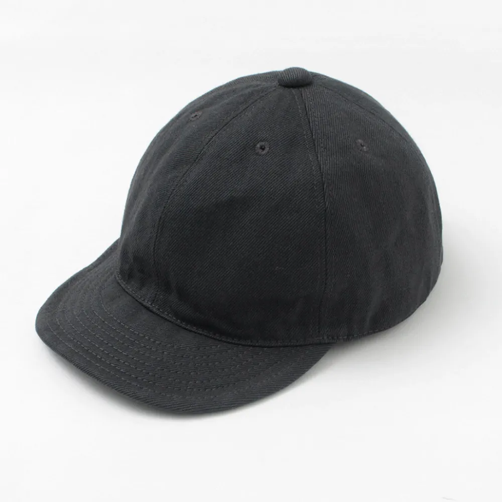 HIGHER Hats^/ Selvedge Denim Cap One Wash Grec gray