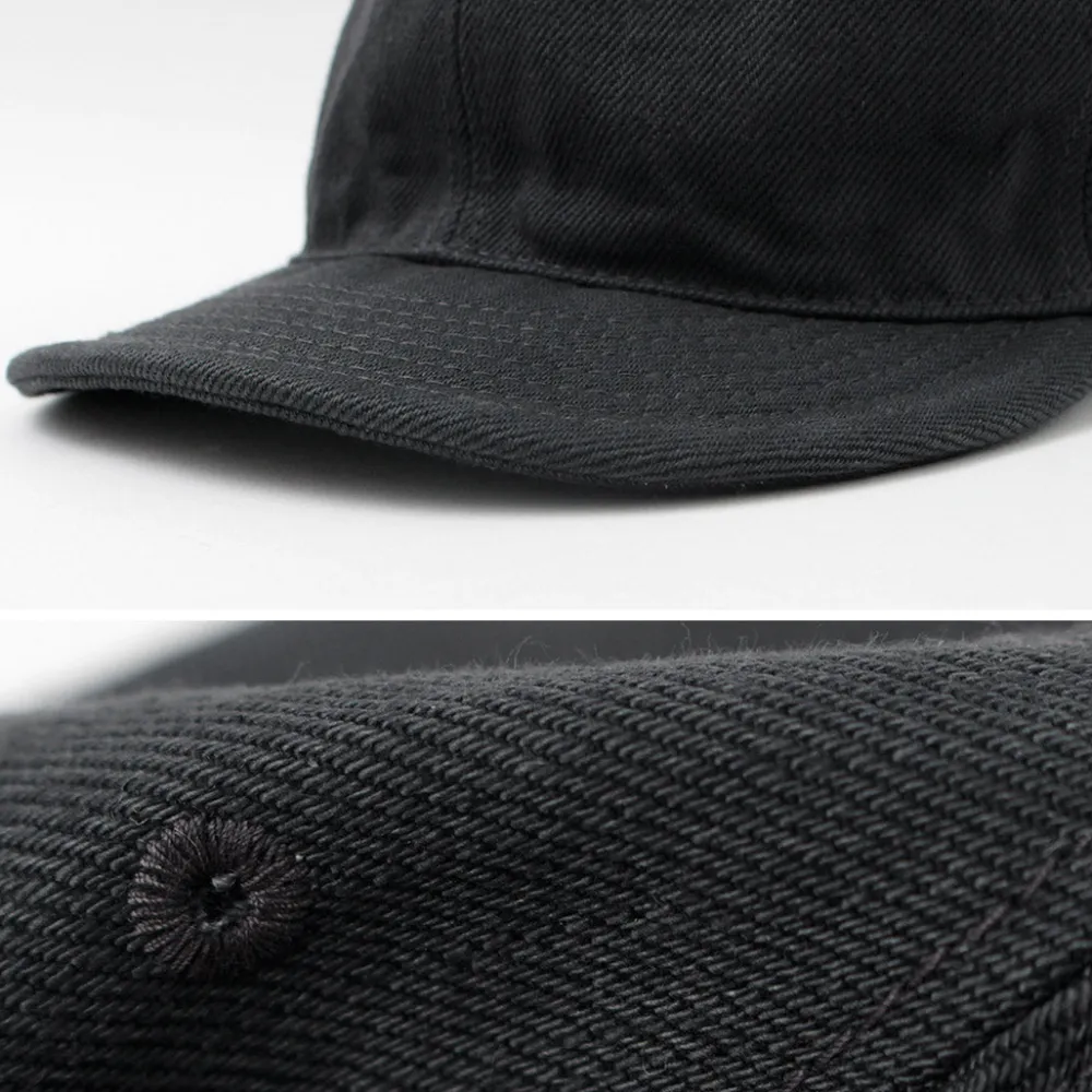 HIGHER Hats^/ Selvedge Denim Cap One Wash Grec gray
